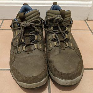 TEVA Arrowood Lux Trail Hiking Waterproof Sneakers Olive Leather Mens 11 1014555